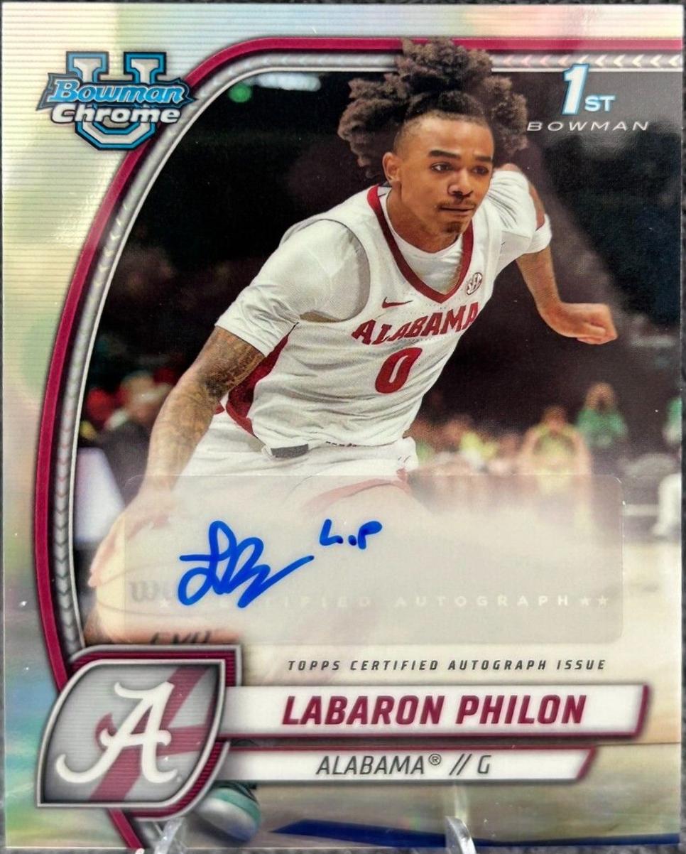Labaron Philon [Refractor Autograph] #49
