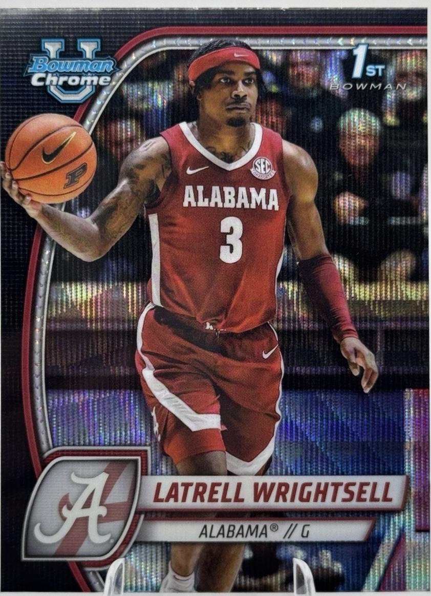 Latrell Wrightsell [Black Wave Refractor] #51