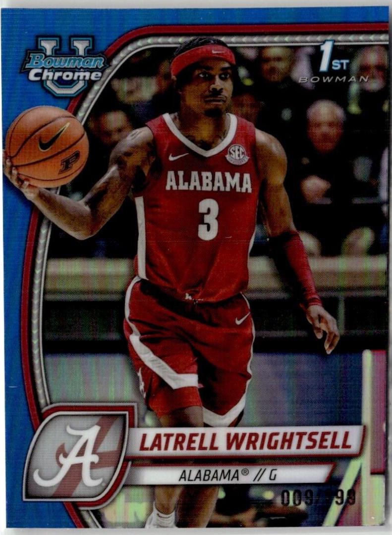 Latrell Wrightsell [Blue Refractor] #51