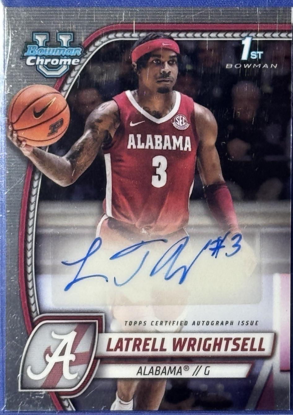Latrell Wrightsell [Prospect Autograph] #51