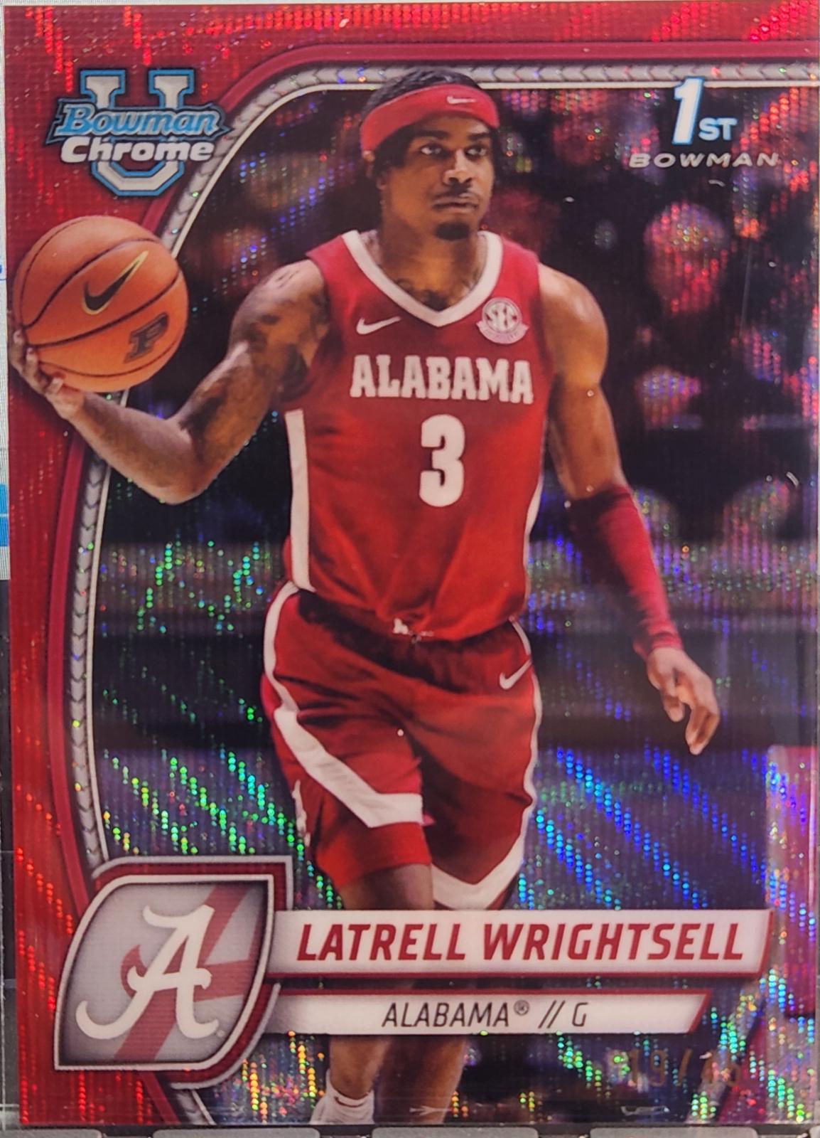 Latrell Wrightsell [Red Wave Refractor] #51