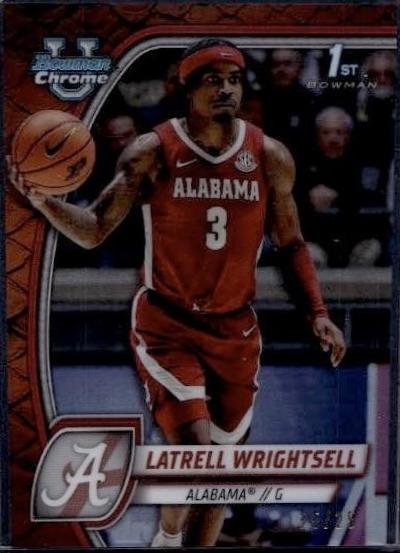 Latrell Wrightsell [Reptilian Orange Refractor] #51
