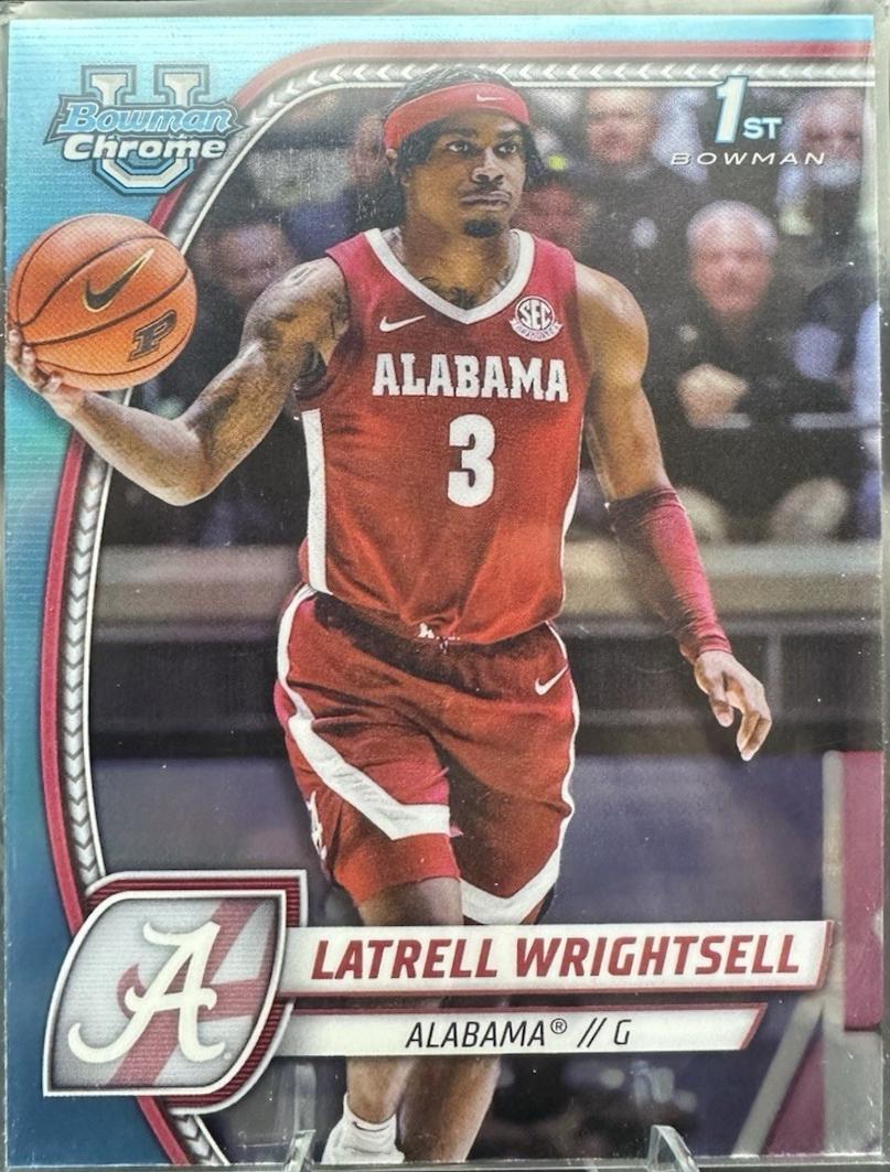 Latrell Wrightsell [Sky Blue Refractor] #51