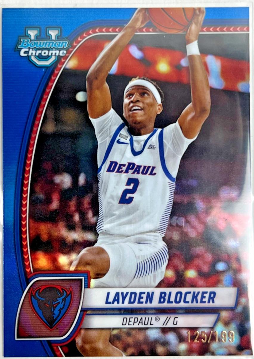 Layden Blocker [Blue Refractor] #95