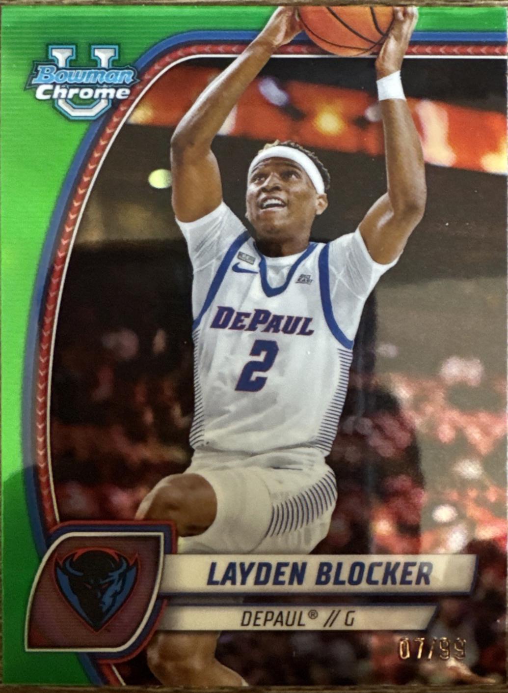 Layden Blocker [Green Refractor] #95
