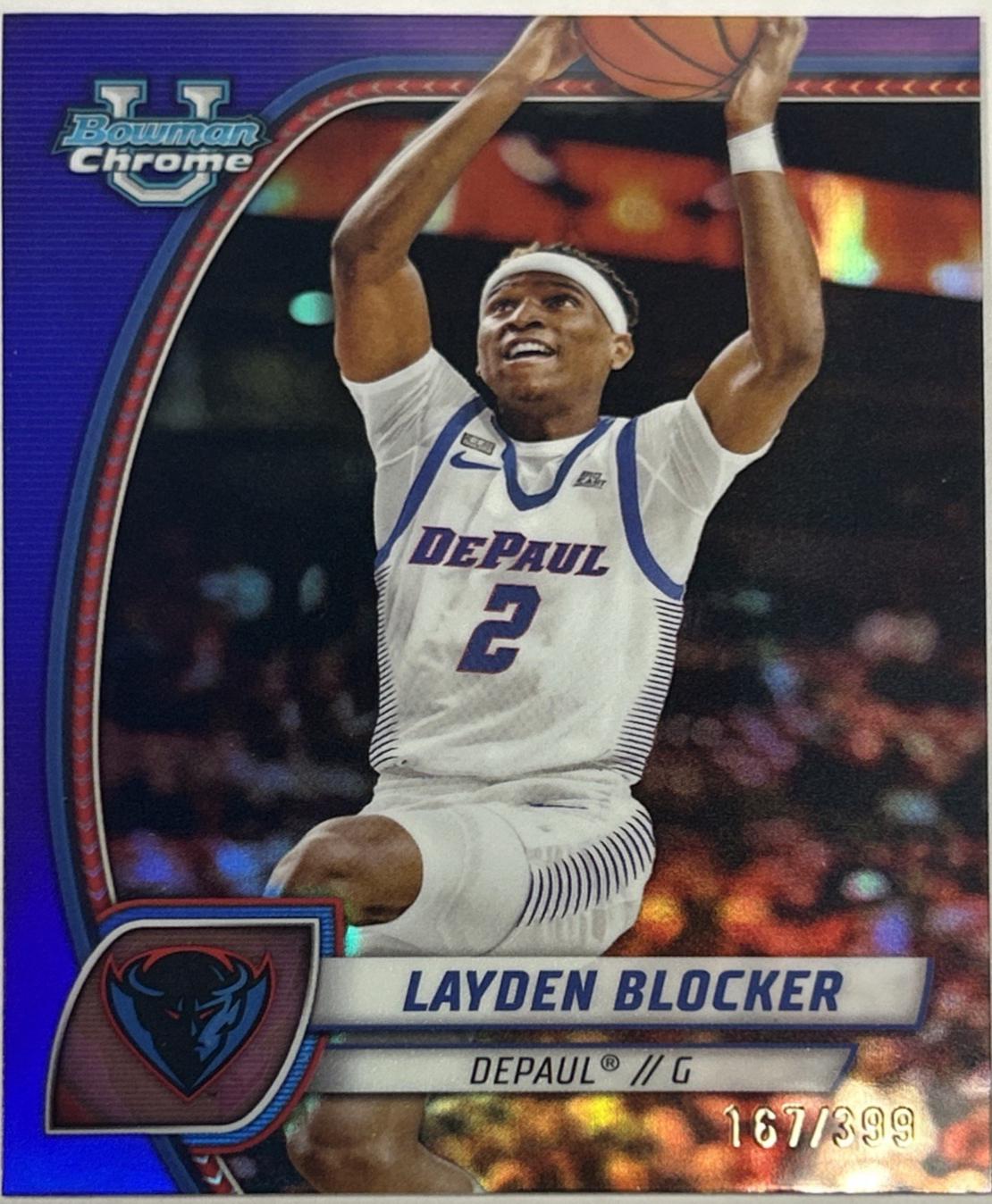 Layden Blocker [Purple Refractor] #95