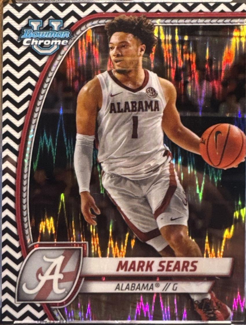 Mark Sears [Black White Refractor] #99