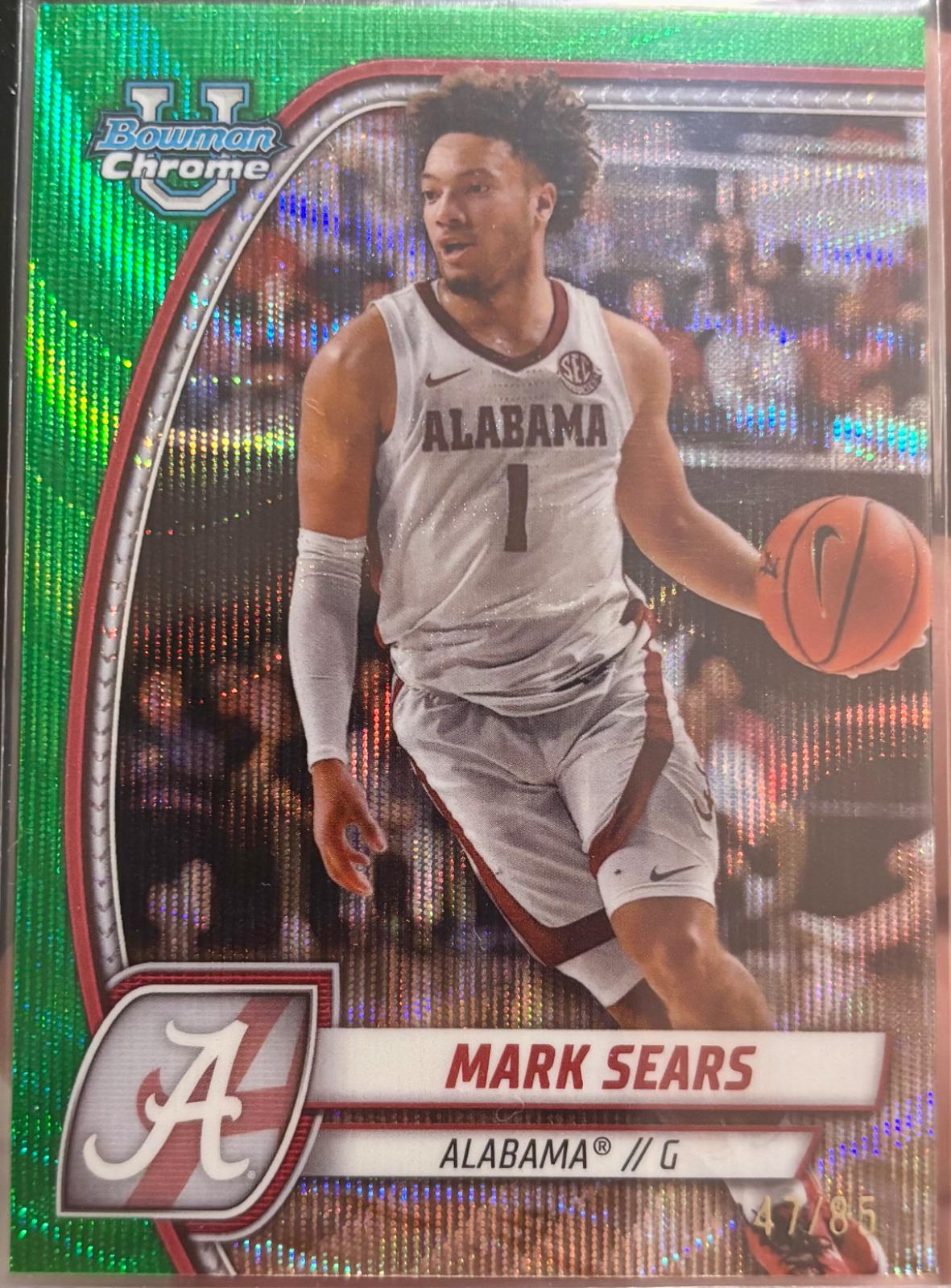 Mark Sears [Green Wave Refractor] #99