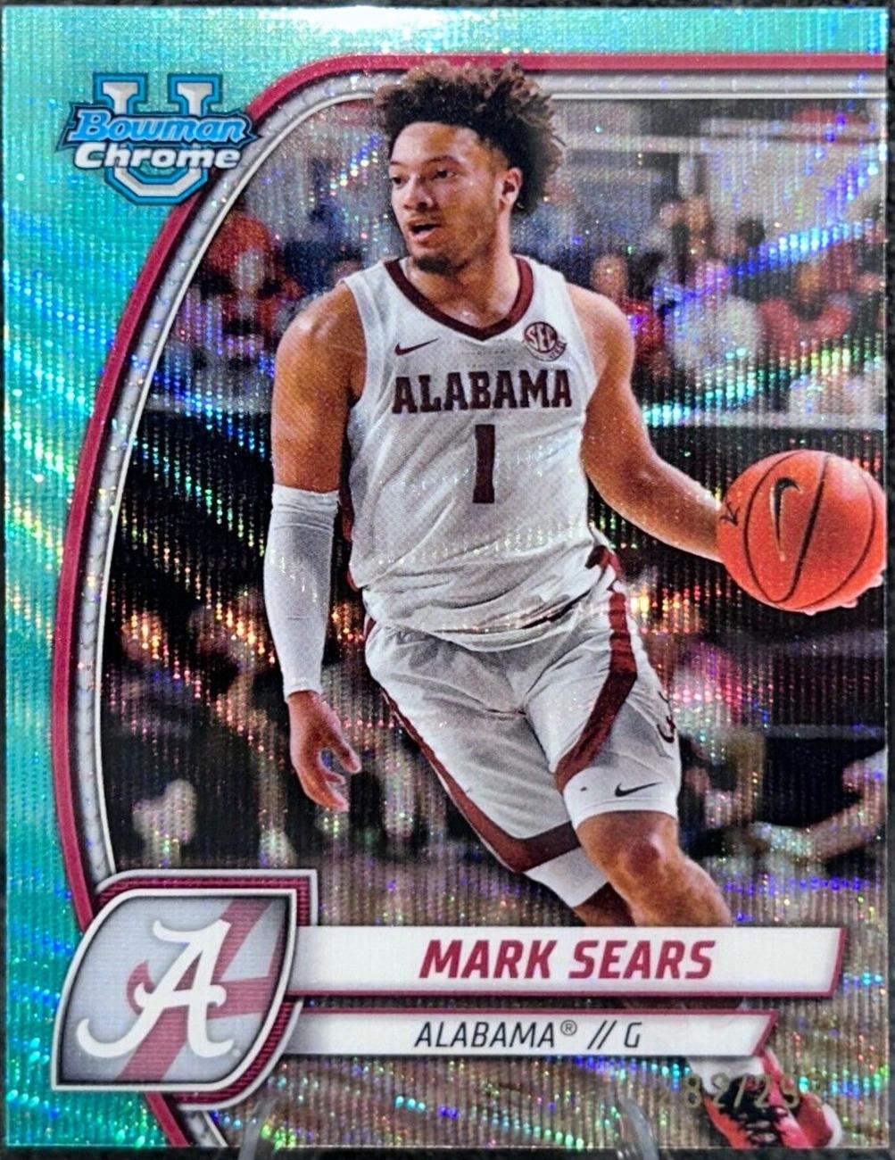 Mark Sears [Orange Shimmer Refractor] #99