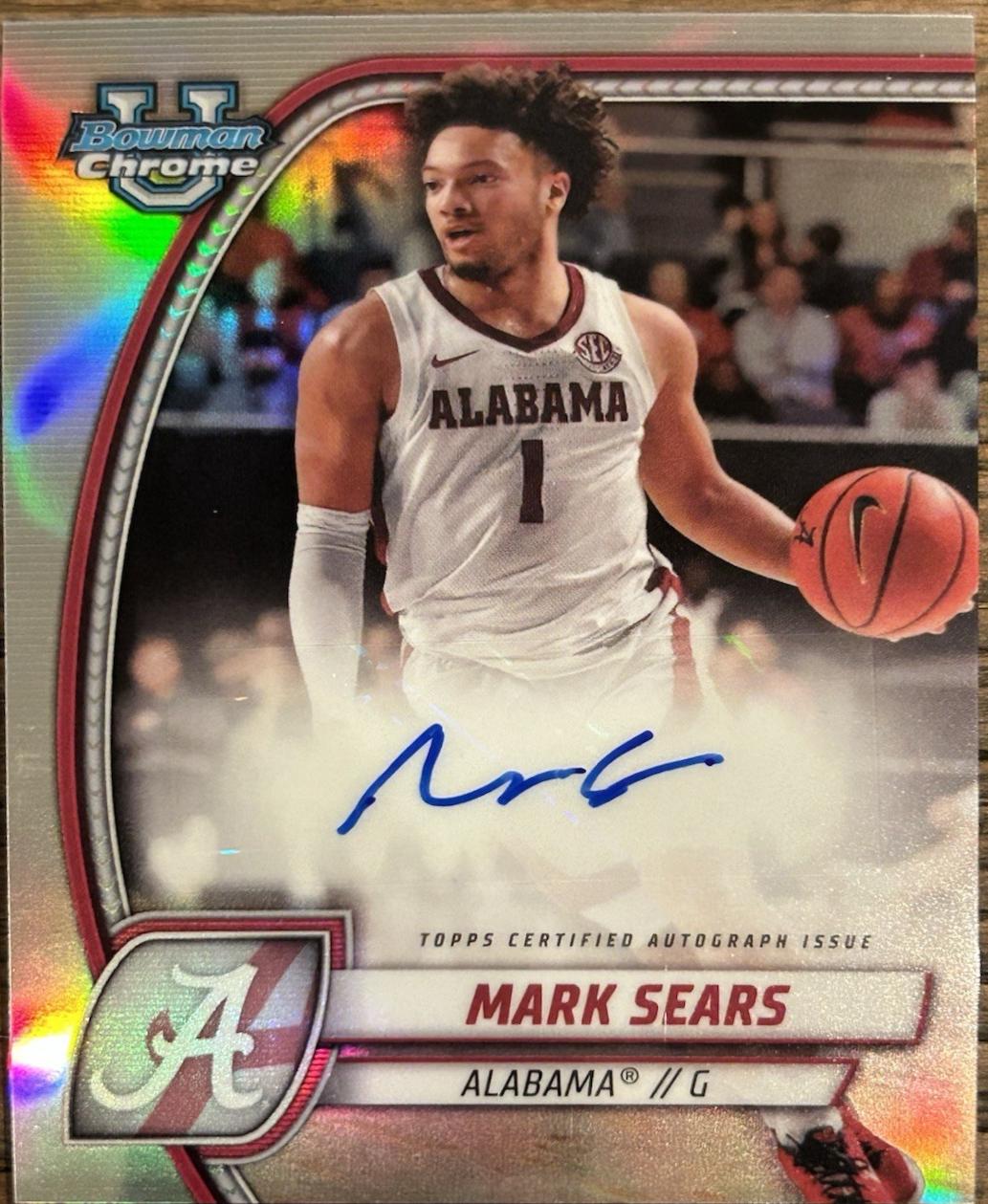 Mark Sears [Refractor Autograph] #99