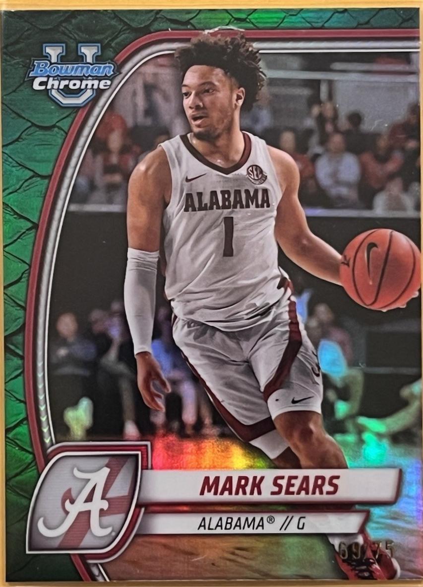 Mark Sears [Reptilian Green Refractor] #99