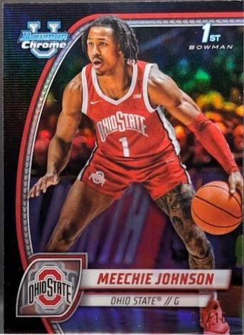 Meechie Johnson [Black Refractor] #54