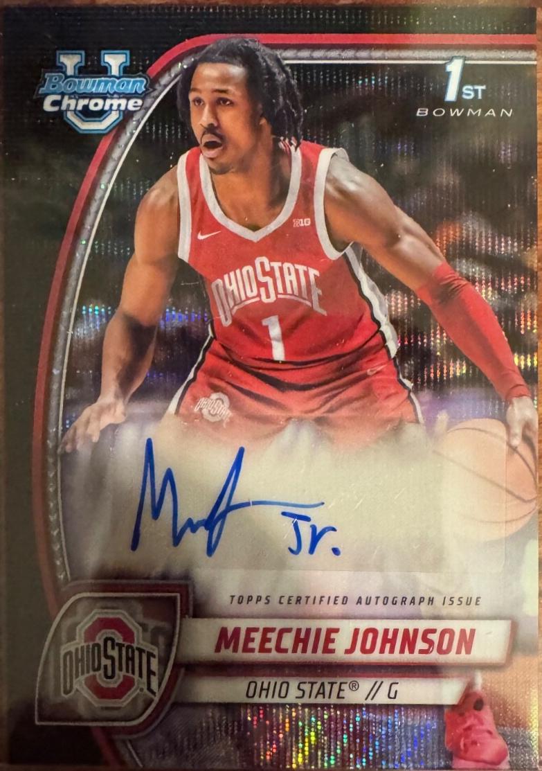 Meechie Johnson [Black Wave Refractor] #54