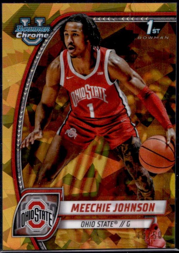 Meechie Johnson [Gold Refractor] #54