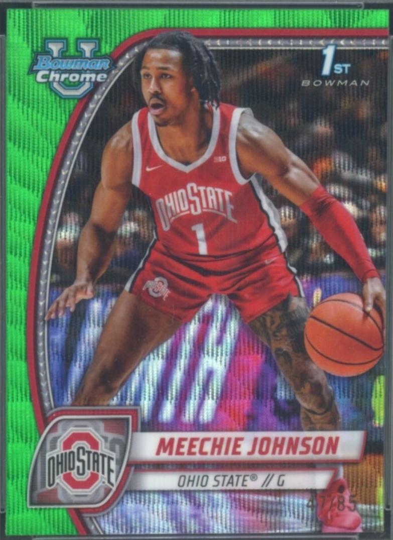 Meechie Johnson [Green Wave Refractor] #54