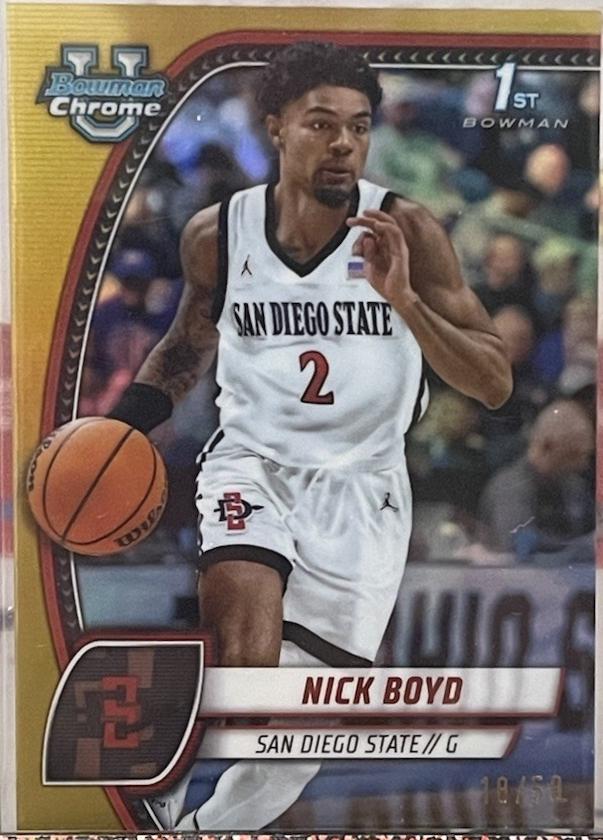 Nick Boyd [Gold Refractor] #73