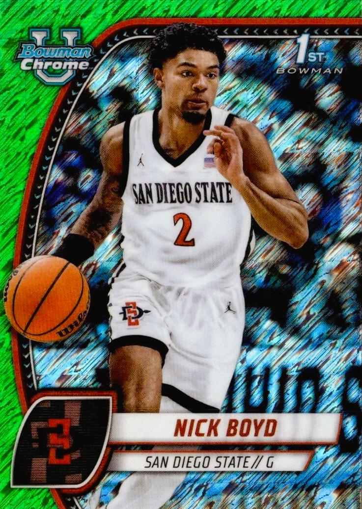 Nick Boyd [Green Shimmer Refractor] #73