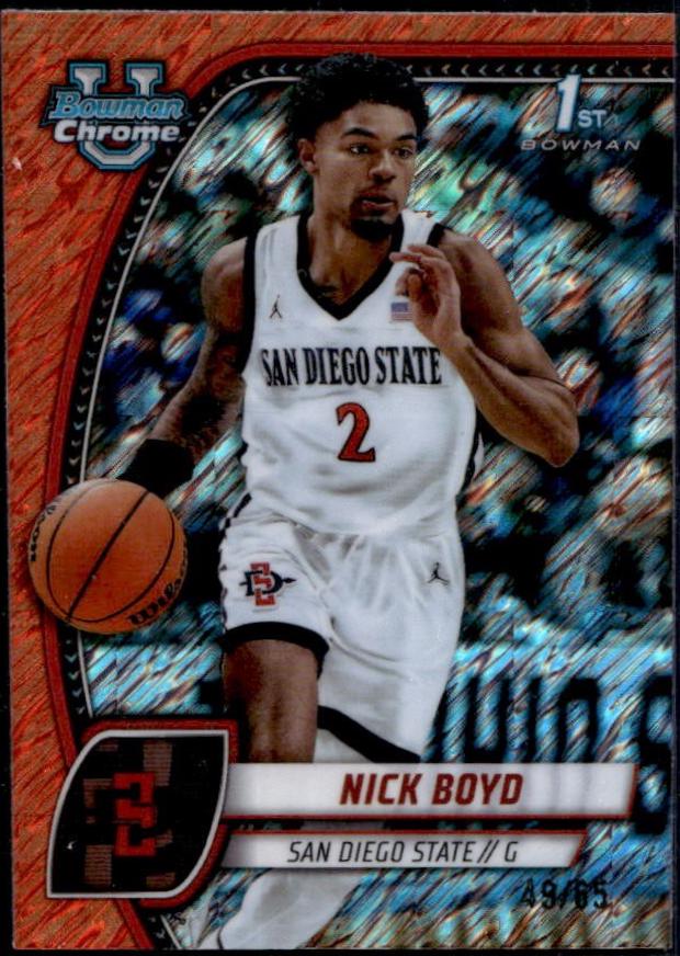 Nick Boyd [Orange Shimmer Refractor] #73