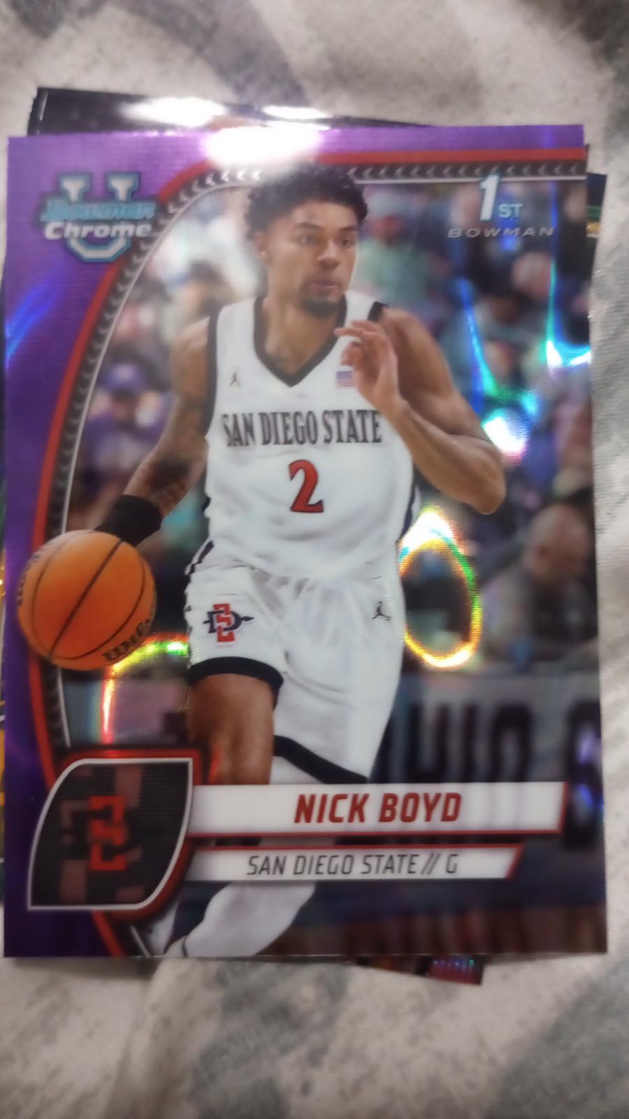 Nick Boyd [Purple Refractor] #73