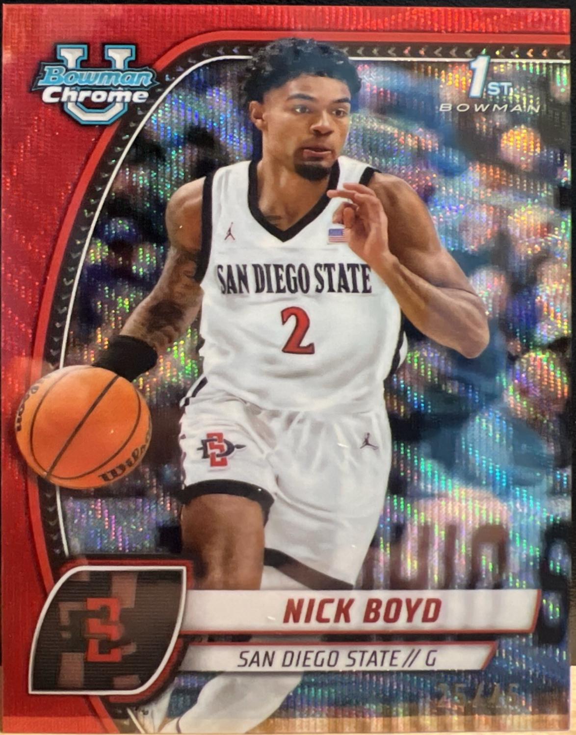 Nick Boyd [Red Wave Refractor] #73