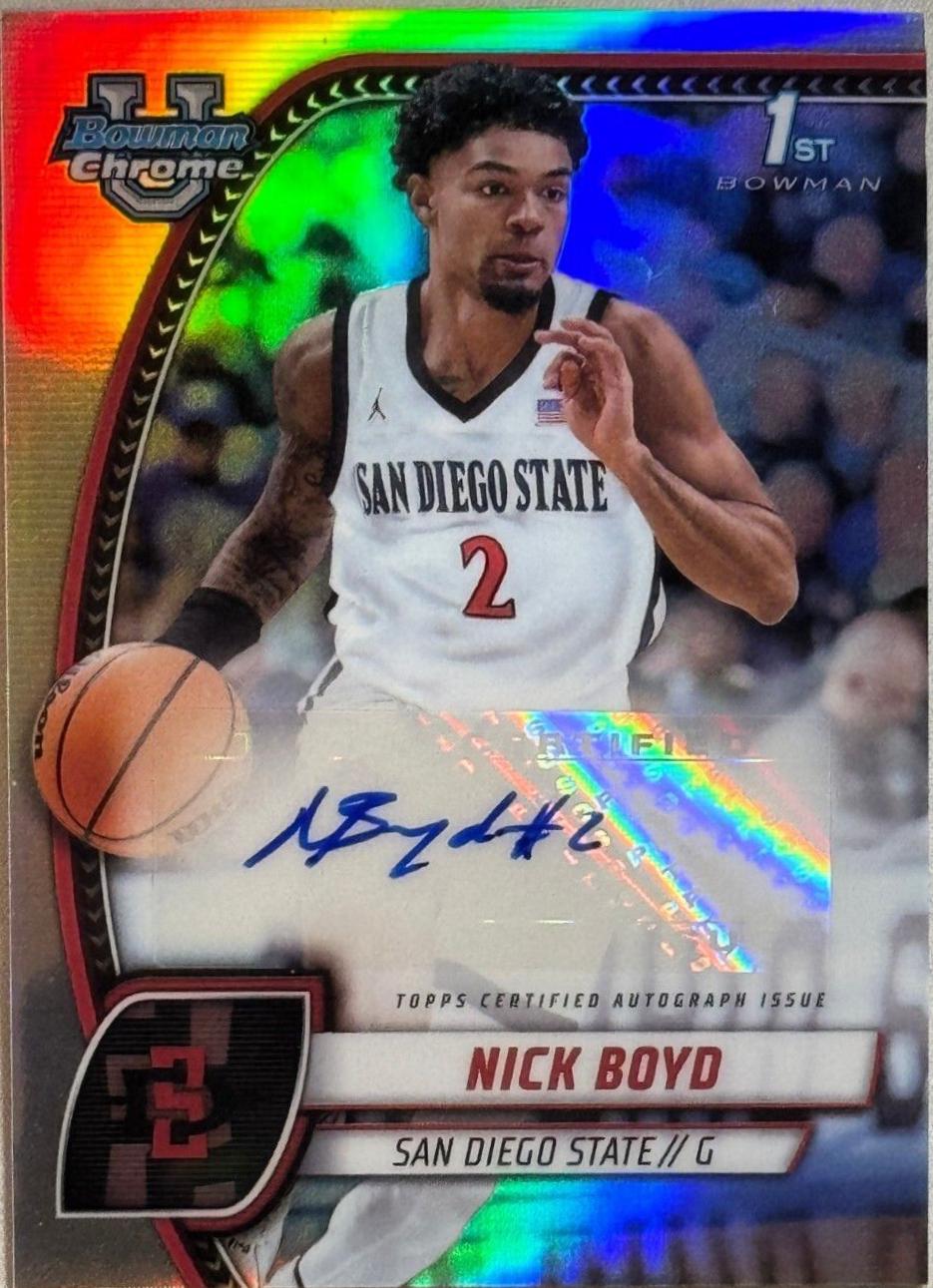 Nick Boyd [Refractor Autograph] #73