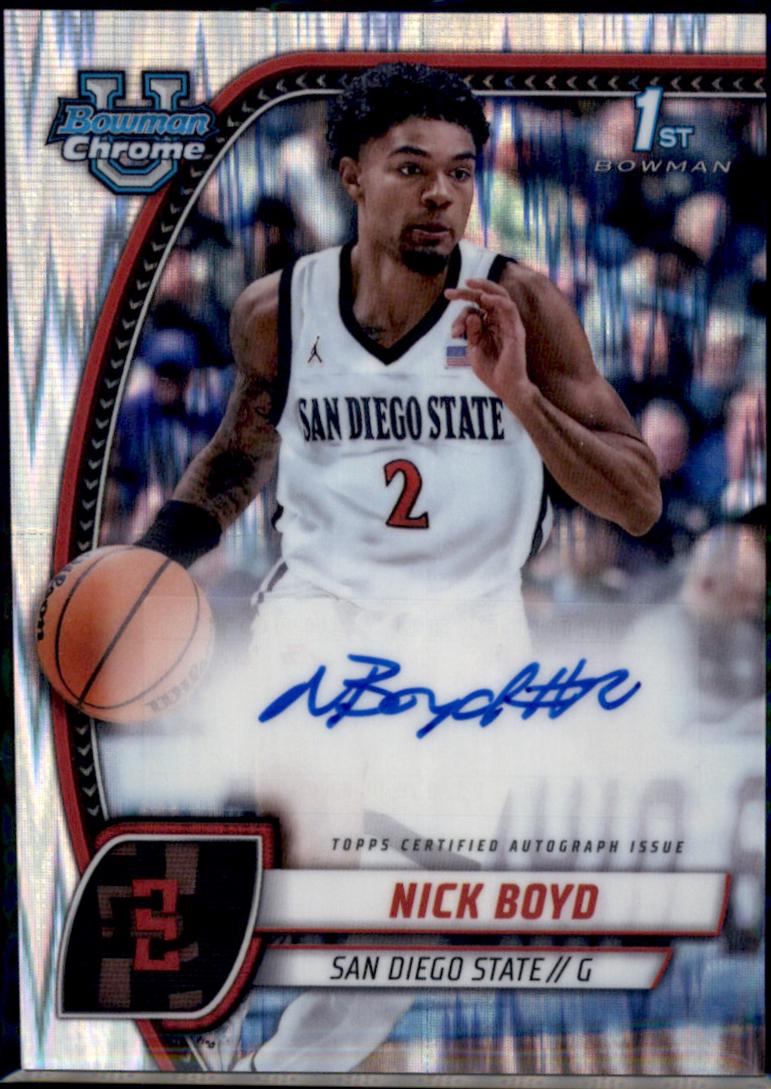 Nick Boyd [Stealth Refractor Autograph] #73