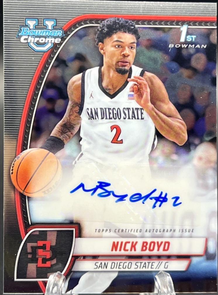 Nick Boyd [Superfractor Autograph] #73