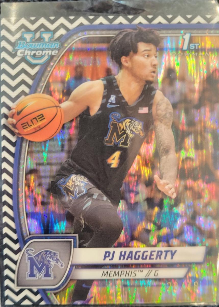 PJ Haggerty [Black White Refractor] #59