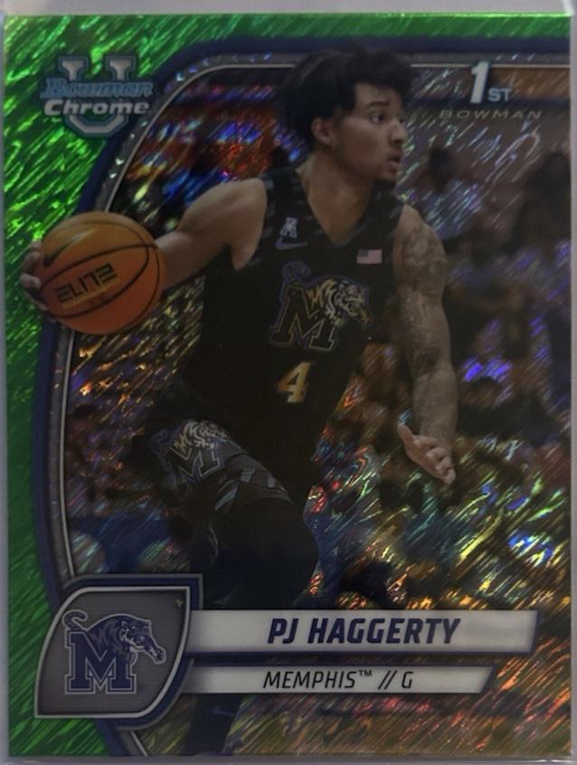 PJ Haggerty [Green Wave Refractor] #59