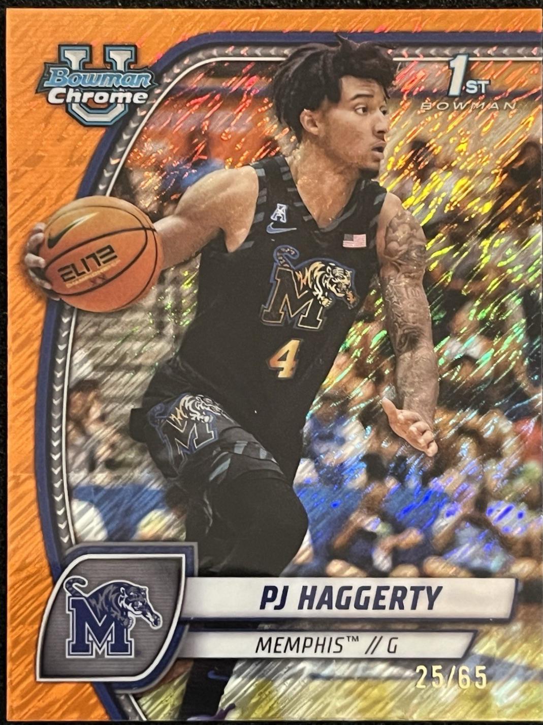 PJ Haggerty [Orange Shimmer Refractor] #59