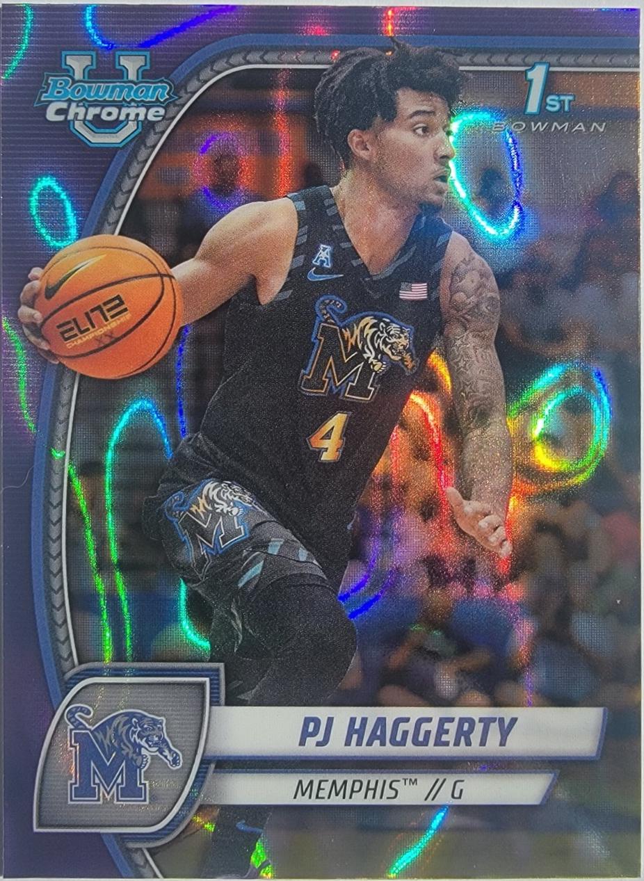 PJ Haggerty [Purple Lava Refractor] #59