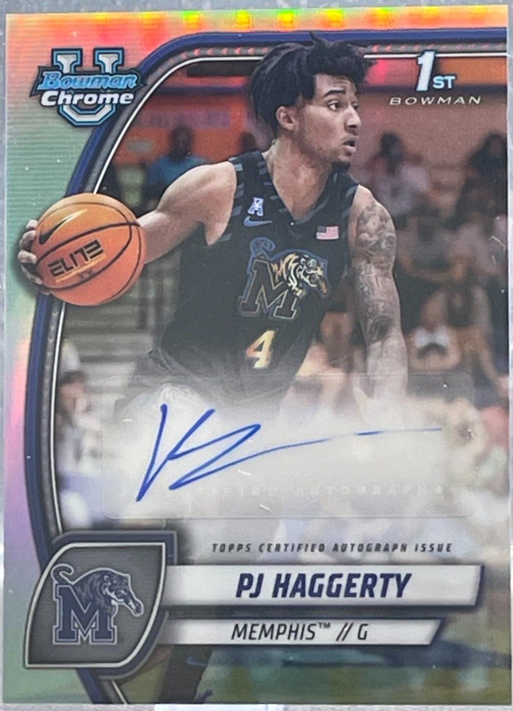 PJ Haggerty [Refractor Autograph] #59