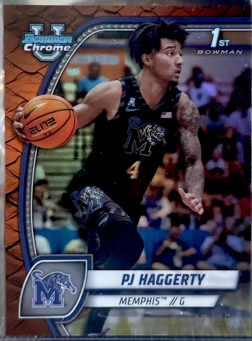 PJ Haggerty [Reptilian Orange Refractor] #59