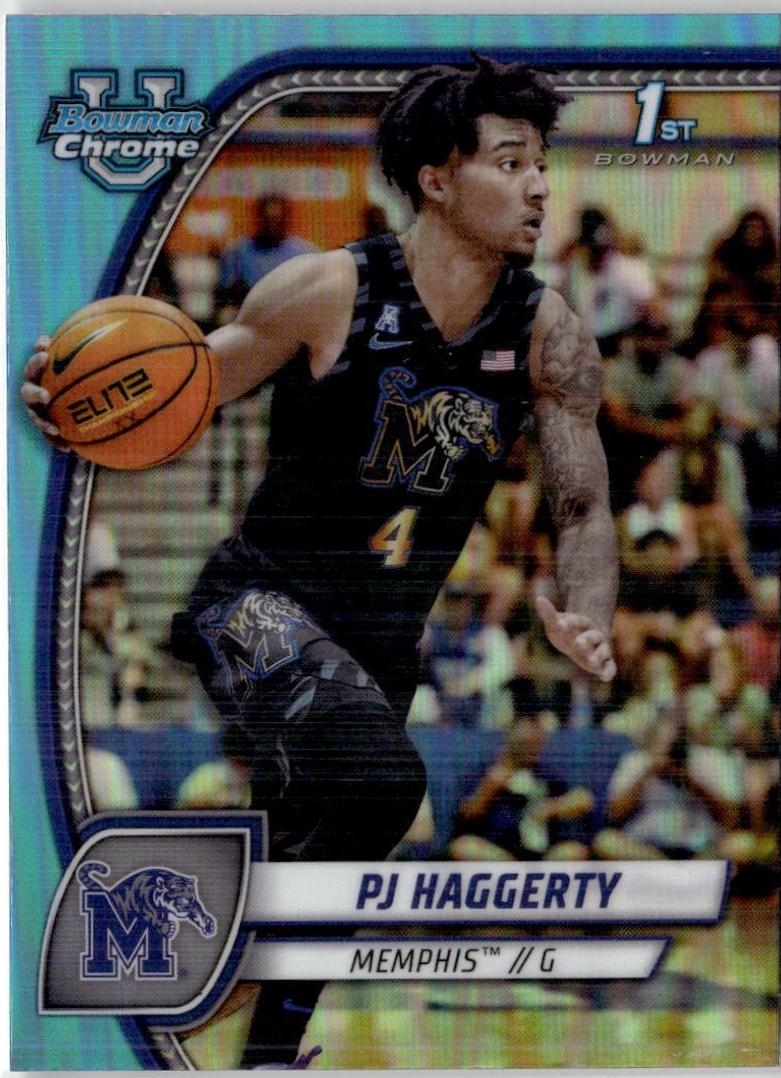 PJ Haggerty [Sky Blue Refractor] #59