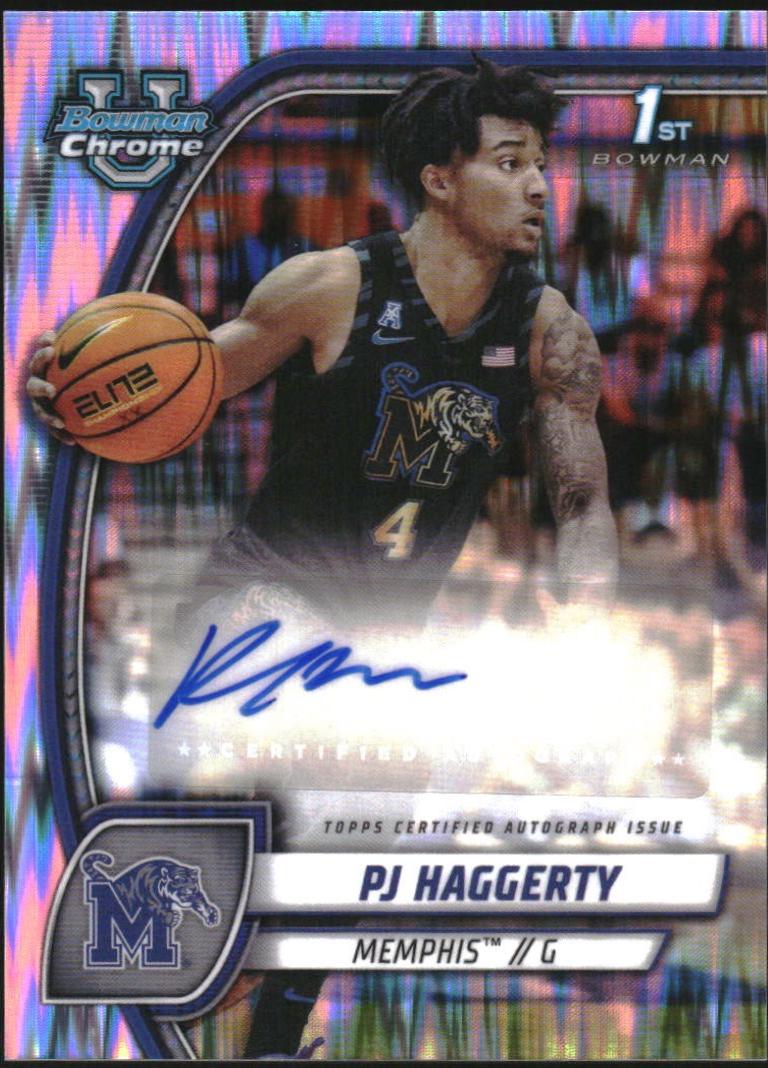 PJ Haggerty [Stealth Refractor Autograph] #59