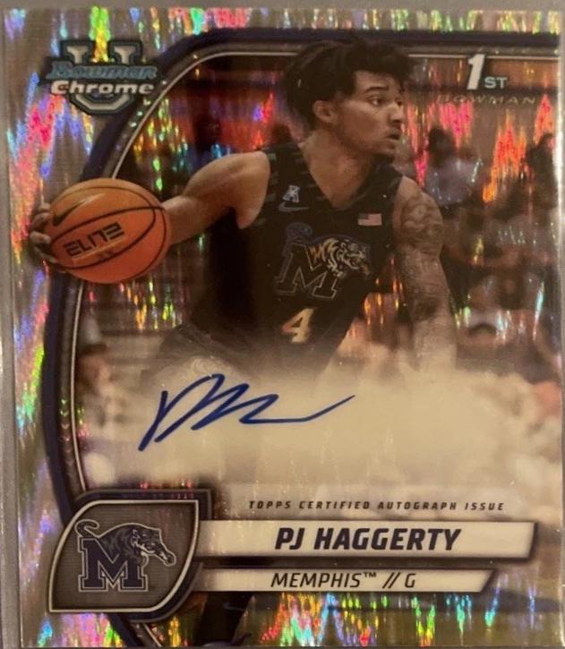 PJ Haggerty [Superfractor Autograph] #59