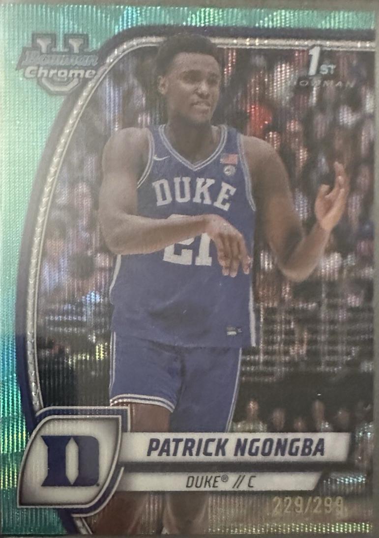 Patrick Ngongba [Aqua Wave Refractor] #58