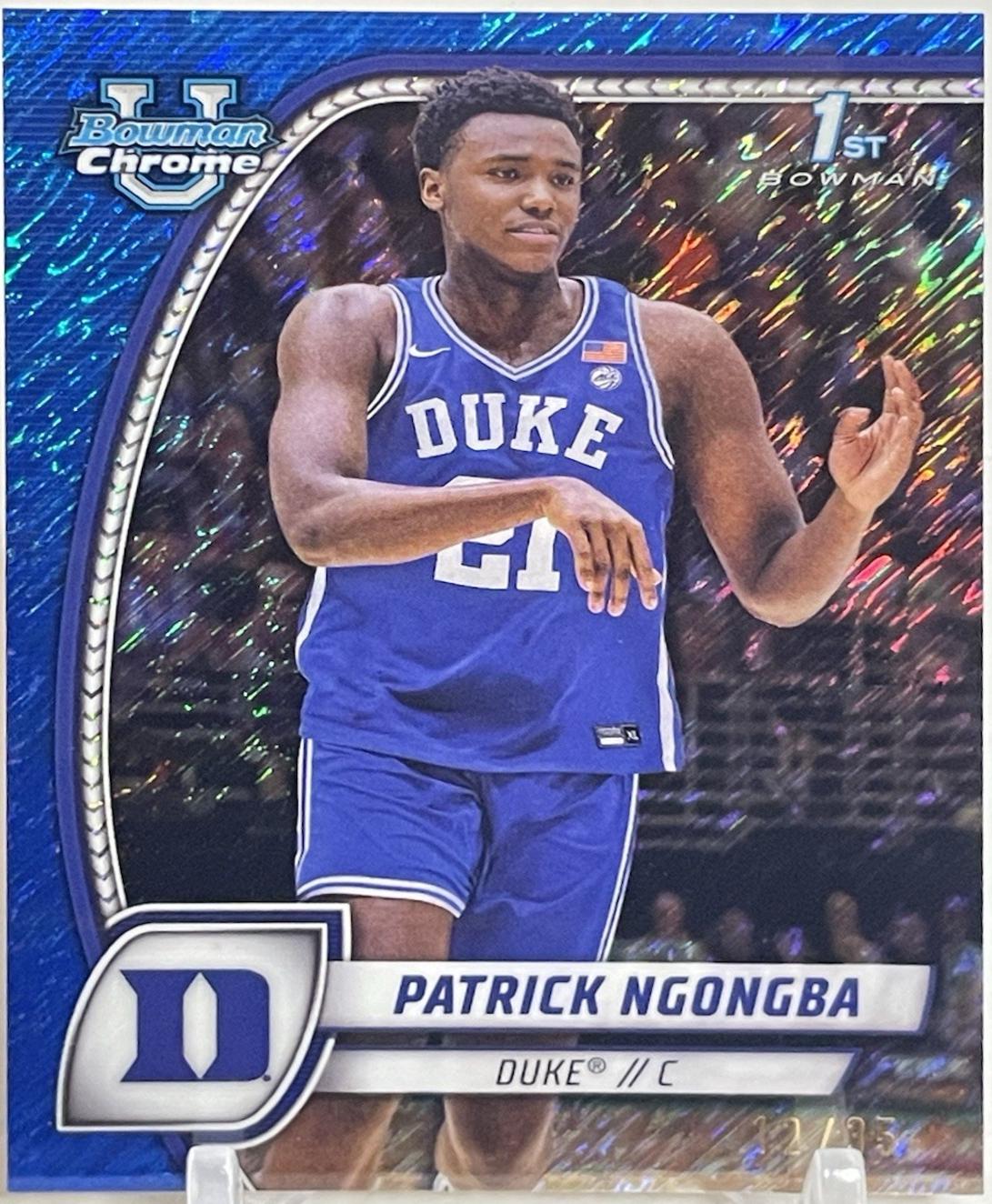 Patrick Ngongba [Blue Shimmer Refractor] #58