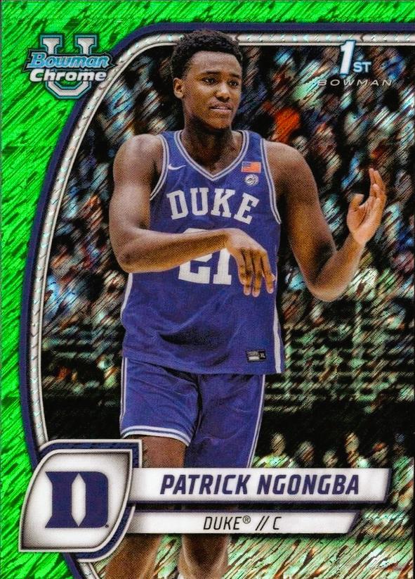 Patrick Ngongba [Green Shimmer Refractor] #58