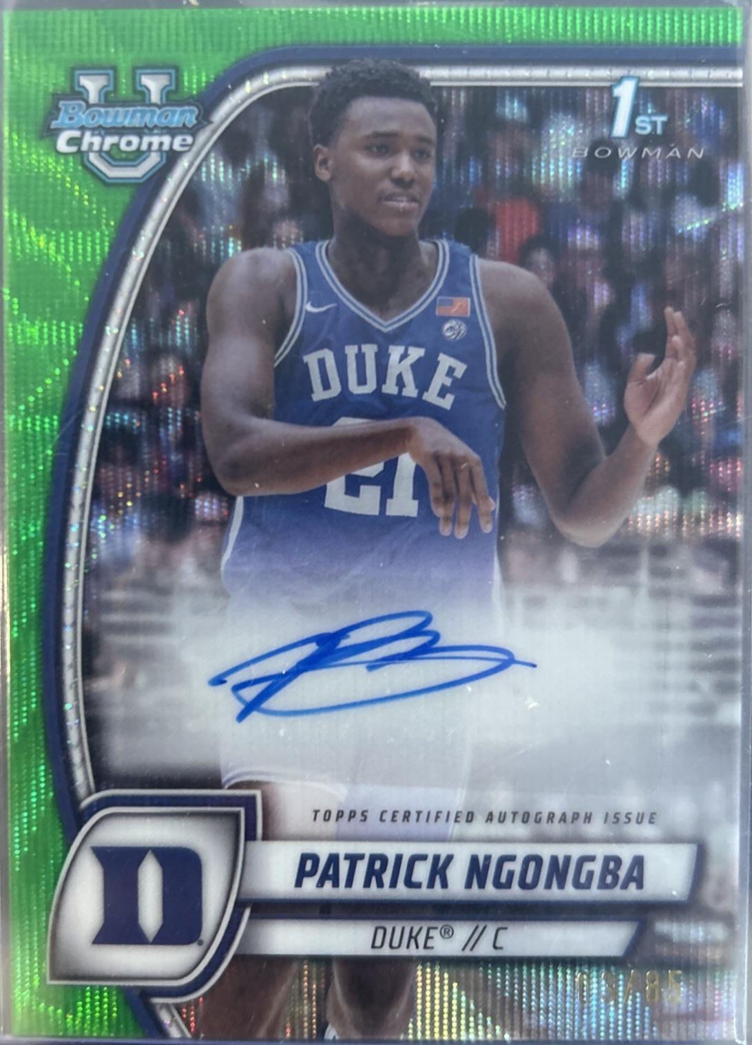 Patrick Ngongba [Green Wave Refractor] #58