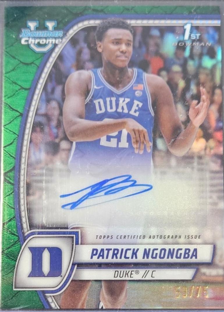 Patrick Ngongba [Prospect Autograph] #58