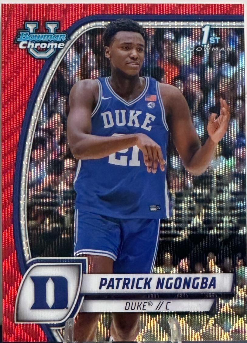 Patrick Ngongba [Red Wave Refractor] #58