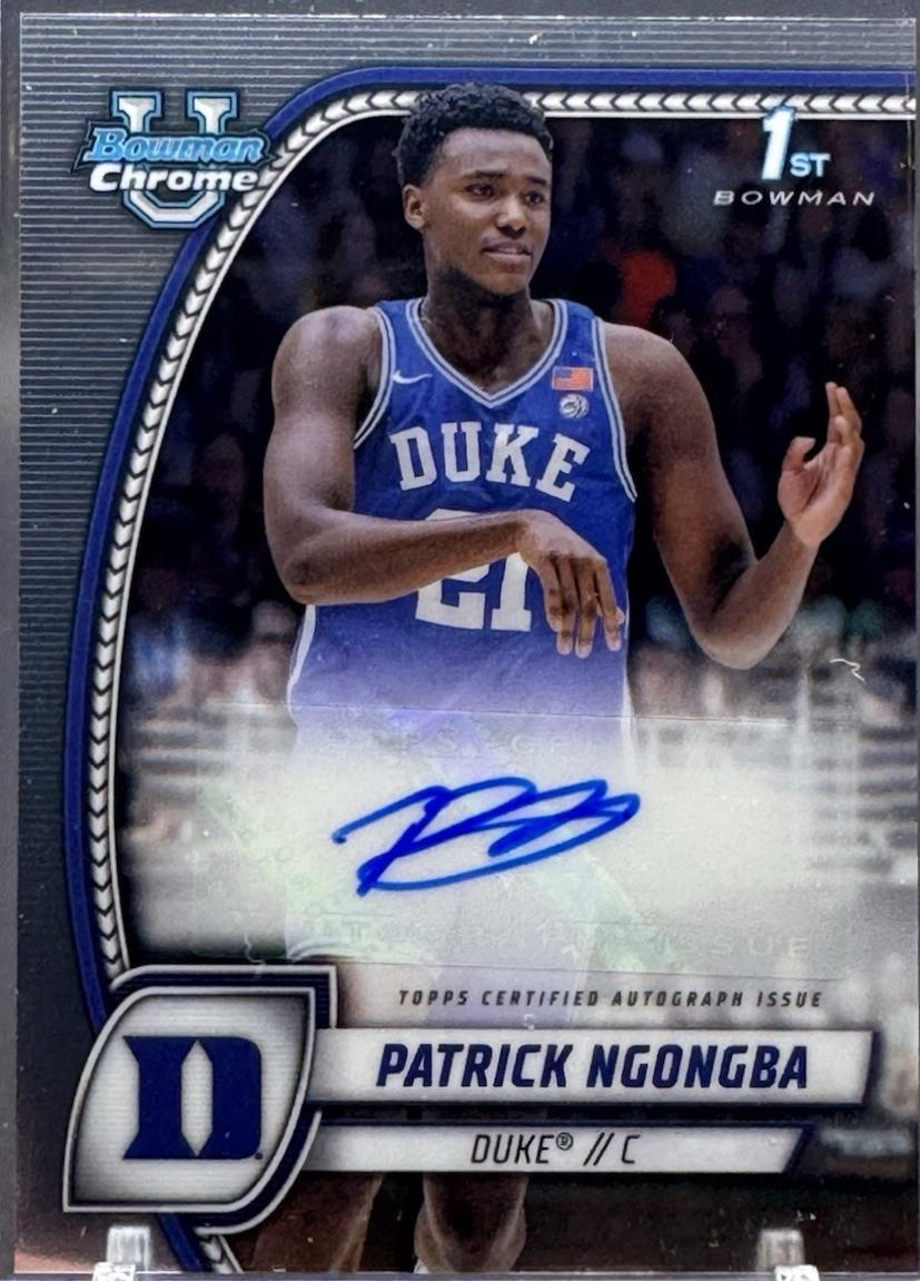 Patrick Ngongba [Refractor Autograph] #58