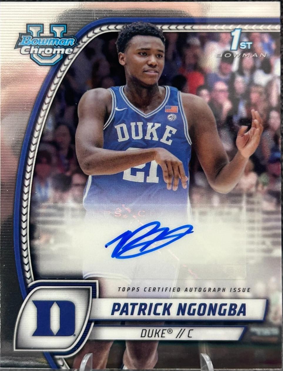 Patrick Ngongba [Superfractor Autograph] #58
