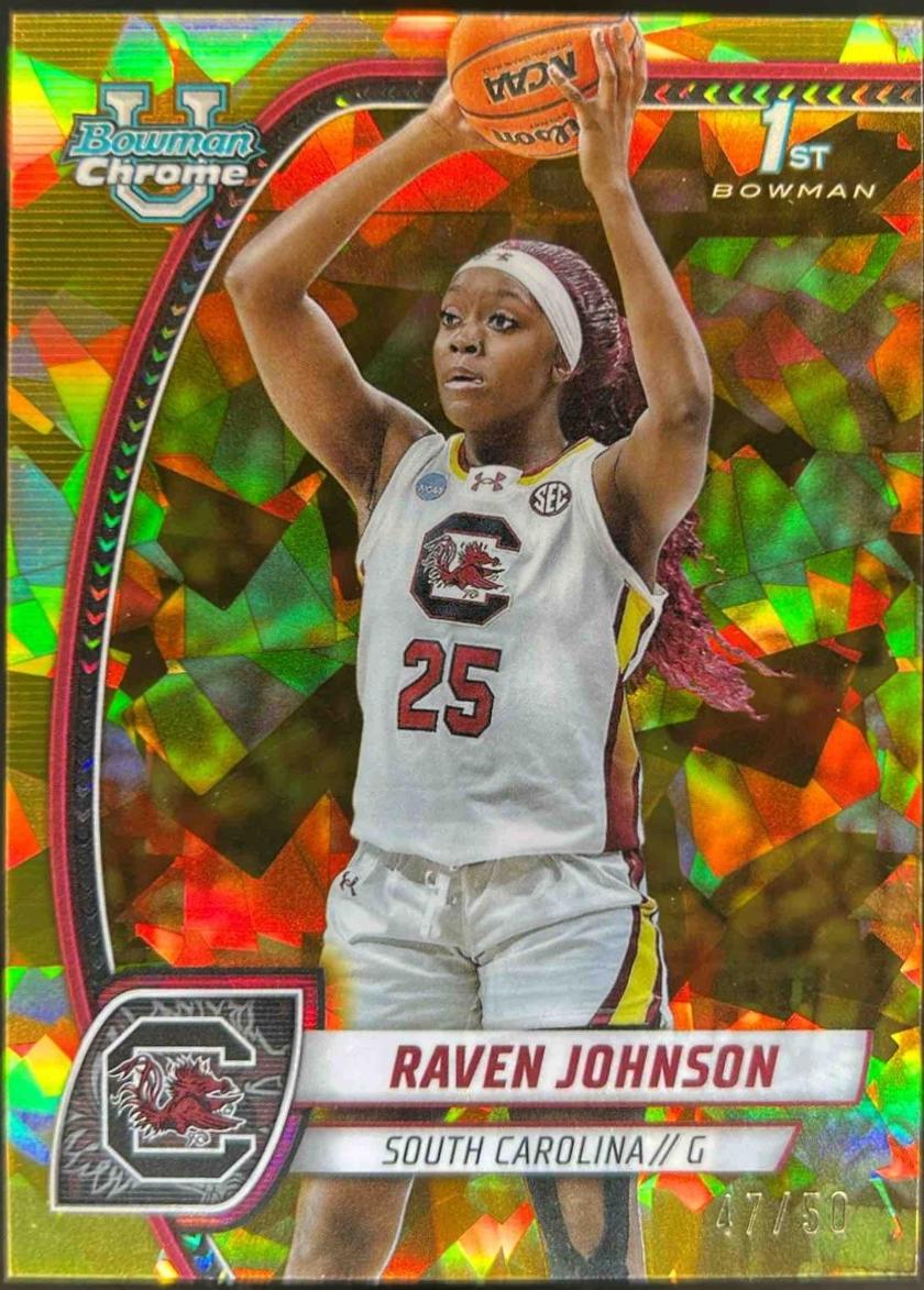 Raven Johnson [Gold Refractor] #60