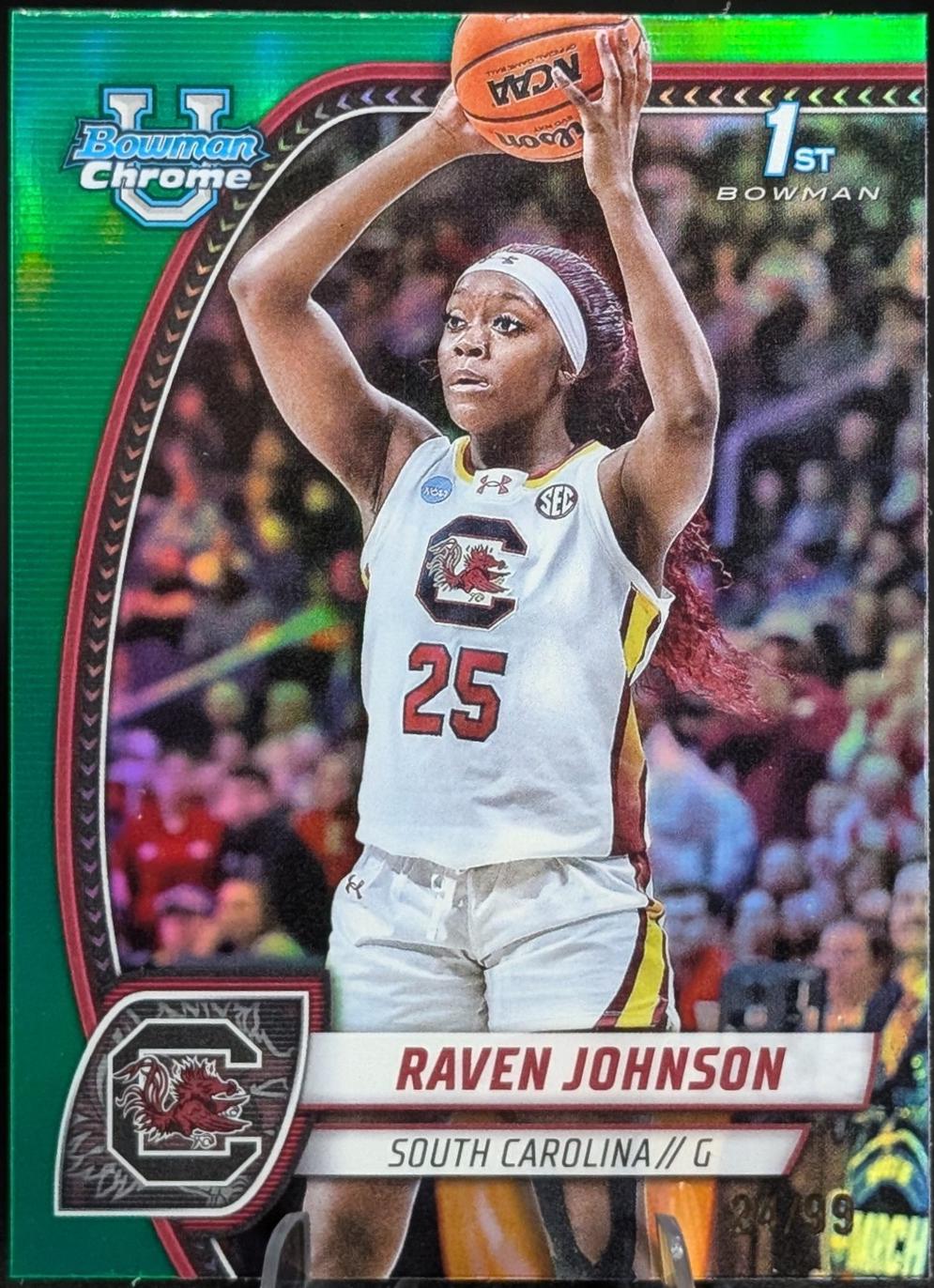 Raven Johnson [Green Refractor] #60
