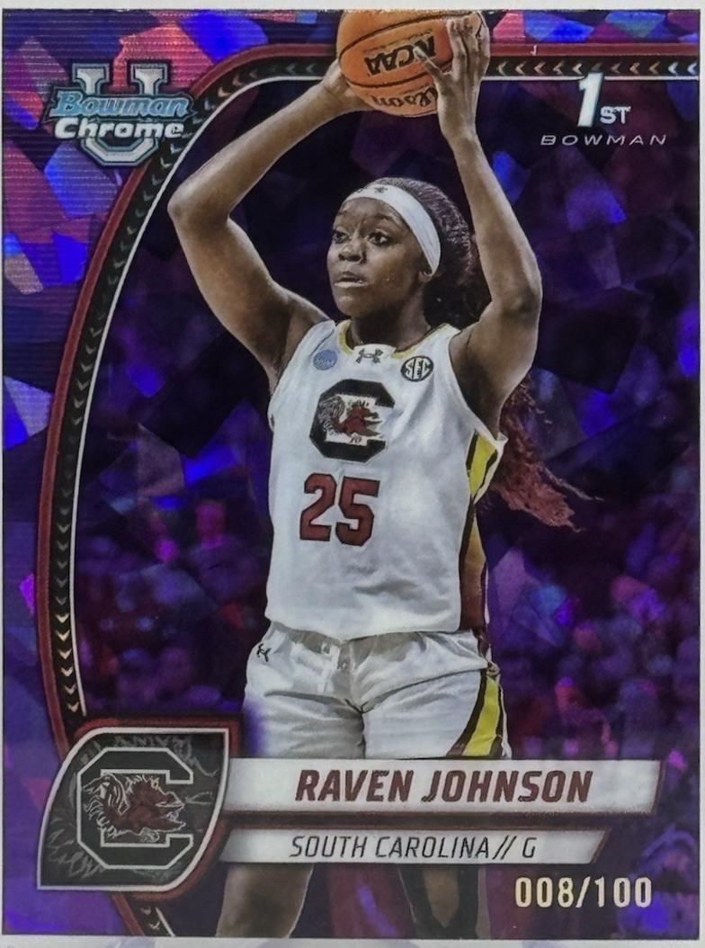Raven Johnson [Purple Refractor] #60