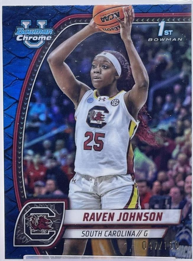 Raven Johnson [Reptilian Blue Refractor] #60