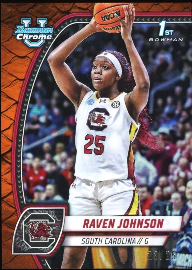 Raven Johnson [Reptilian Orange Refractor] #60