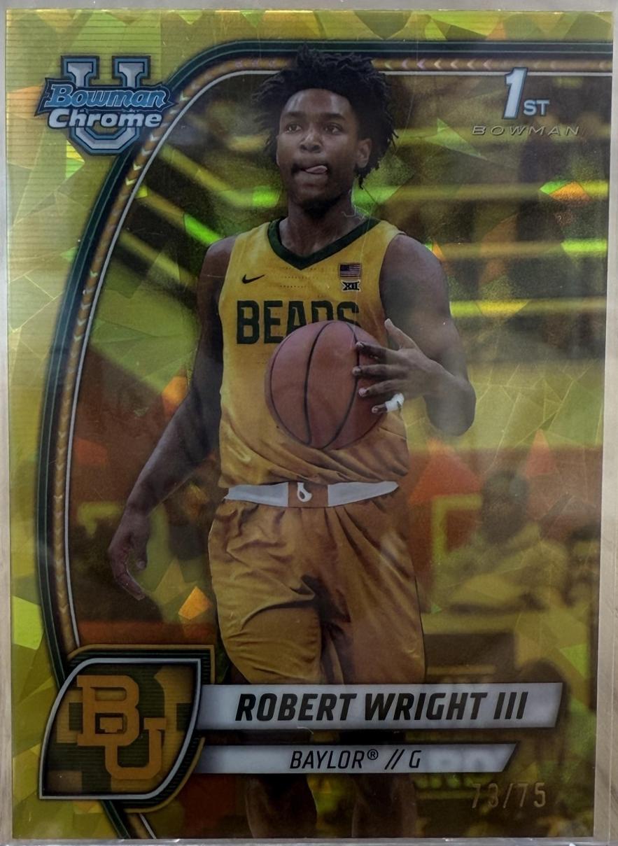 Robert Wright III [Gold Sapphire] #15